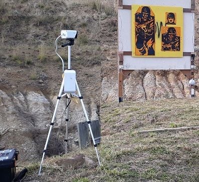 Waters Rifleman target cam for long range target viewing 5km distance using up to 5MP camera and display on any tablet with WiFi