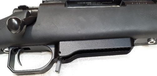 Waters Rifleman precision bottom metal long action floorlate trigger guard drop in for Howa 1500 3006 300 Win Mag AICS design mags reliable feeding.