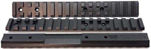 Waters Rifleman Tikka T1x Picatinny Sight Rail with profile base 165mm long 0 MOA