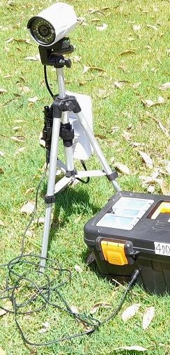 Waters Rifleman long range wireless target camera HD up to 5km distance using any tablet with WiFi