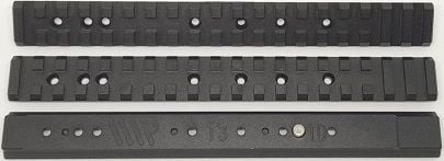 Waters Rifleman Tikka T3 T3x CTR TAC-A1 Picatinny Rifle Sight Rail with steel recoil pin 195mm long 20 MOA heavy duty for big calibers