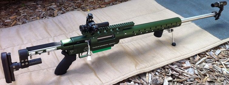 Waters Rifleman T3 receiver based encapsulating rifle tube stock for all shooting positions considered the best adjustable stock for the competitive