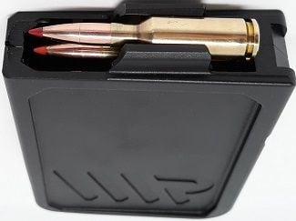 AICS AI WR Mag 224 Valkyrie 6.5 Grendel, 6PPC, 6mm ARC 10 round 2.4" OAL extended capacity and overall length