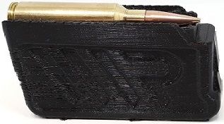 
Single Round Loading Block single shot sled magazine allows 1 shot at a time ensuring no damage to the loa