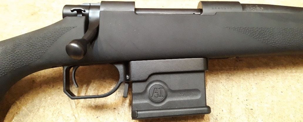 WR Howa 1500 short action Weatharby Vangaurd rifle Waters Rifleman detachable magazine bottom metal trigger guard AICS mag
