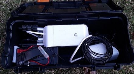 Waters Rifleman target cam for long range target viewing