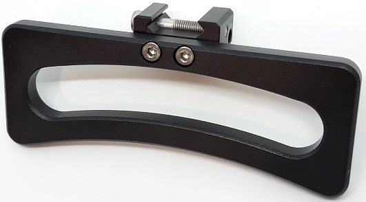 Waters Rifleman Barricade Stop and D carry handle pic rail mounted for practical rifle and PRS style rifle shooting supported positions