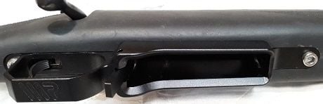 WR Howa 1500 long action or Weatherby Vanguard long action floorplate bottom metal detachable magazine conversion kit AICS magazine pattern
